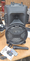 Tzumi Megabass LED/Bluetooth/Karaoke Jobsite Speaker