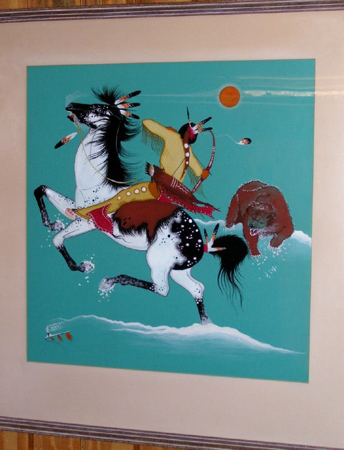 Rance Hood Signed Painting ORGIONAL c-60's